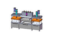 Semi Automatic Paper Pulp Molded Paper Plat Membuat Mesin untuk Wadah Makanan 700 Pcs / Jam